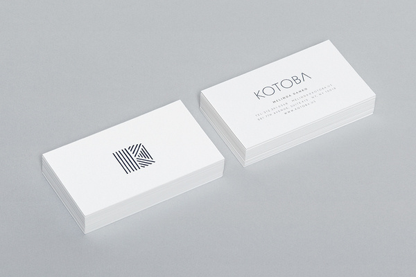 Kotoba #hightidecreative #businesscard #hightide #stationery