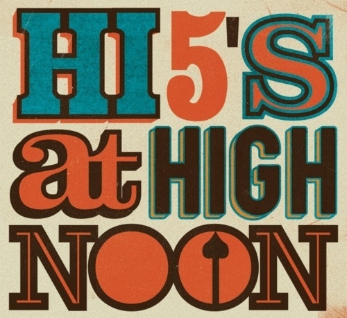 tumblr_lc1hcdzjXN1qz6f9yo1_500.jpg (500×459) #orange #retro #brown #blue #typography