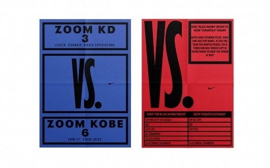 Hort: Nike VS. / Collate #posters #typography