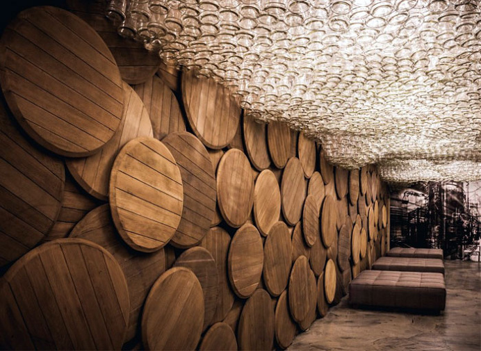 Shustov Brandy Bar Decor by Denis Belenko Design Band - #bar, #decor, #interior