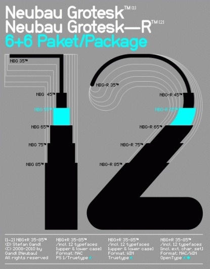 NeubauLaden Products NBG+NBG-R 35-85/Set™ #grotesk #typeface #neubauladen #neubau