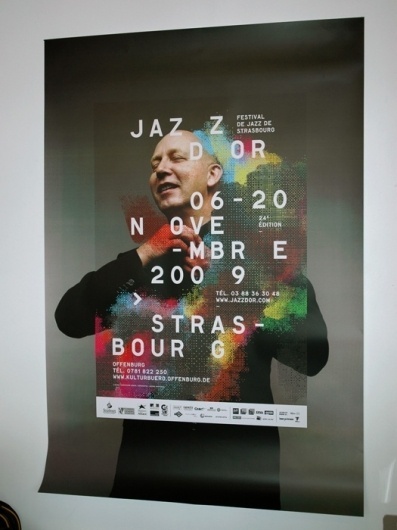 - jazzdor 09 : HELMO #poster #typography