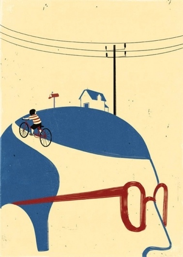 Surreal Illustrations by Alessandro Gottardo | 123 Inspiration #surrealistic #illustrations