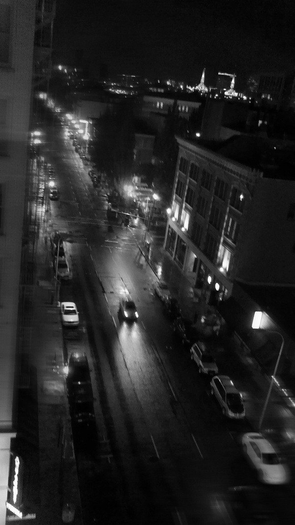 Night #b&w #photography #portland #oregon