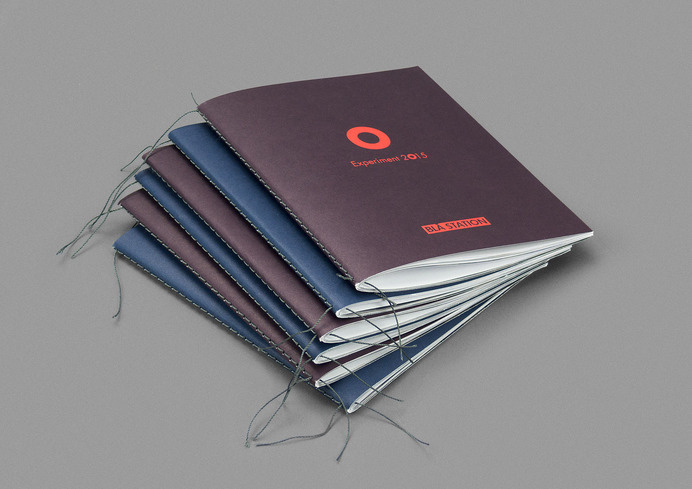 BlÜ-station #thread #booklet #binding