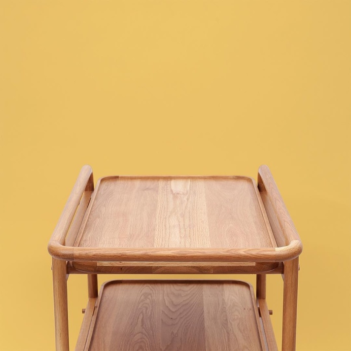 Wire tray cart