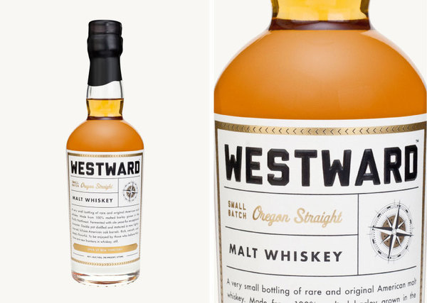 Westward Whiskey | Packaging #whiskey #branding #bottle #packaging #liquor #label