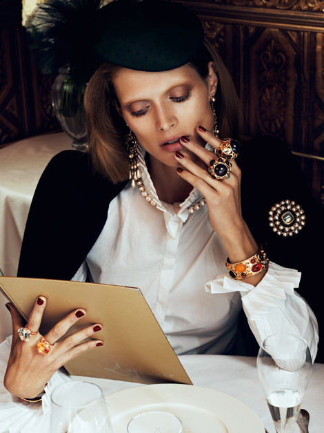 Malgosia Bela by Lachlan Bailey for Vogue Paris #model #girl #photography #portrait #fashion #beauty