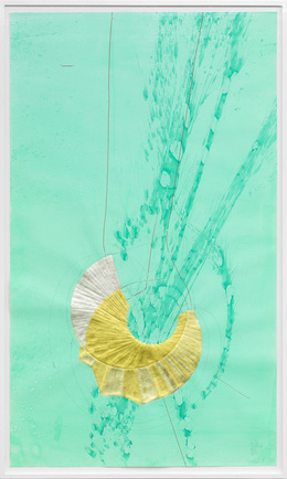 Jorinde Voigt, 'Grüne Treppe,' 2014, Johann König #turquoise