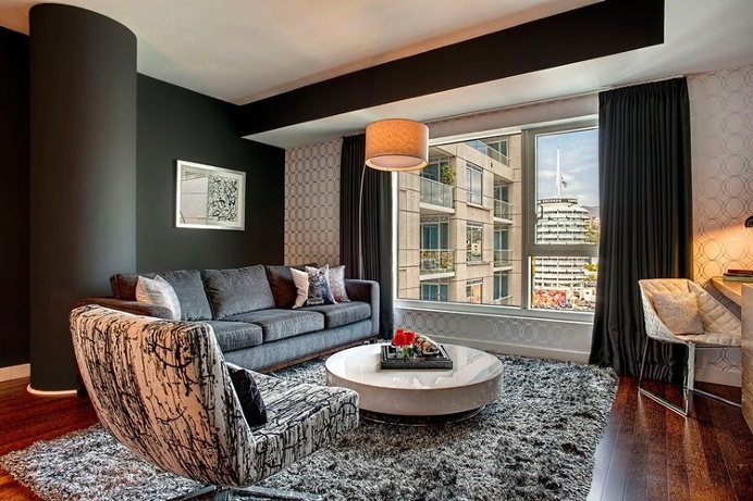 apartment, interior design, living room