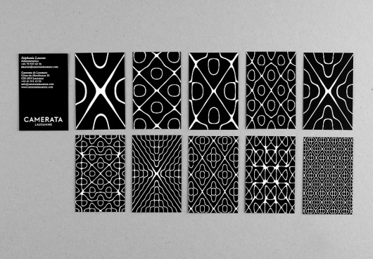Camerata Lausanne (New) : DEMIAN CONRAD DESIGN #patterns #cymatics #identity
