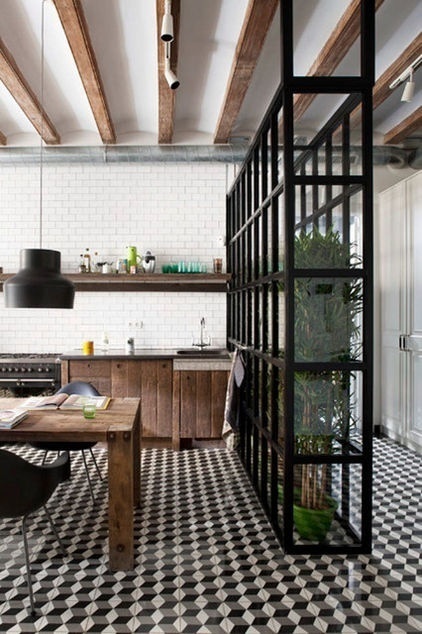 The Design Chaser: Black Kitchen Inspiration #interior #design #decor #kitchen #deco #decoration