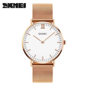 Ultra Thin Watches Men Quartz Stainless Steel Watches Clock Waterproof Casual Wristwatches - branded men watches