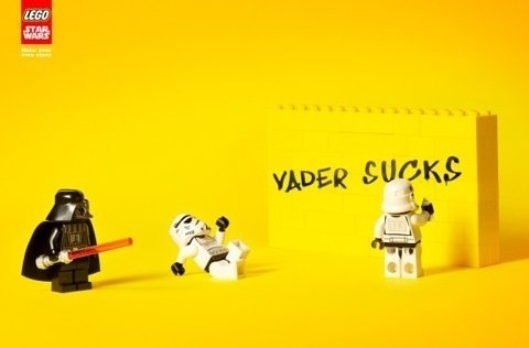 FFFFOUND! | Lego Star Wars | Fubiz™ #ads