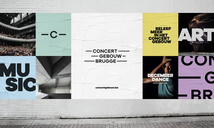Concertgebouw Brugge - branding on Behance