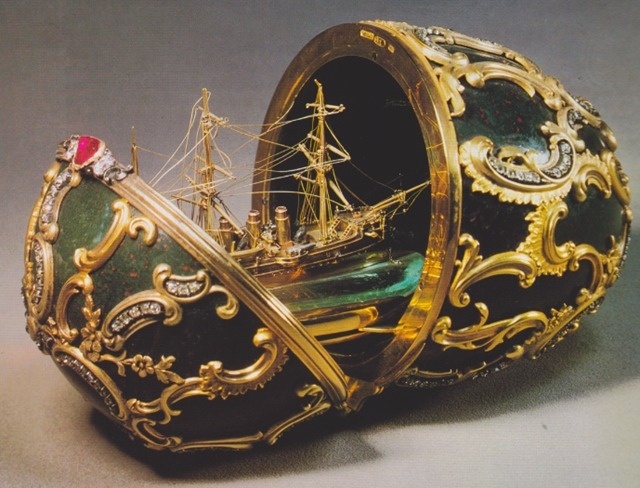 Fabergé Imperial Pamiat Azova Egg #egg #faberge