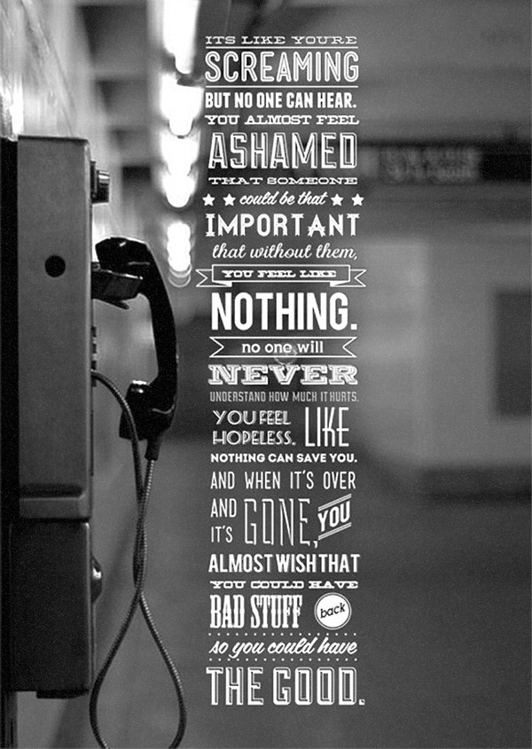 Screaming #typography