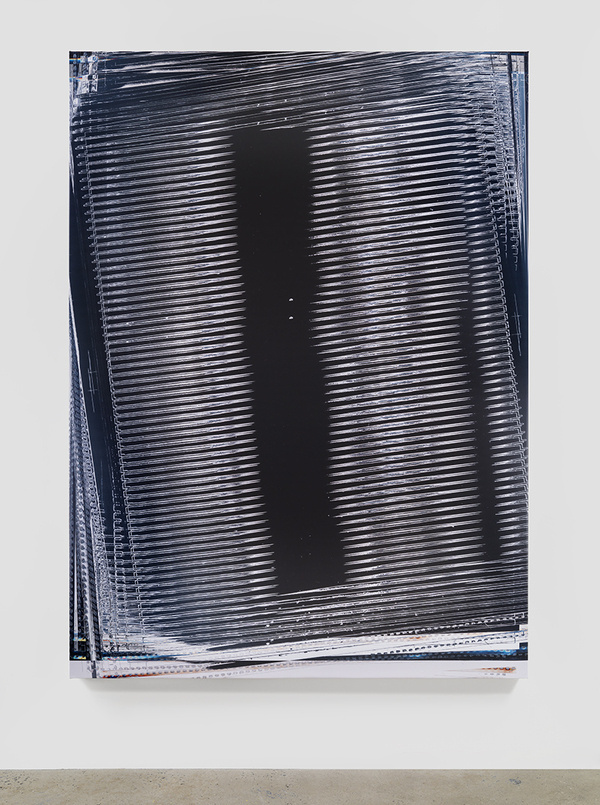 Vector Weave, Action 1 over 6 CG_ColorPhotocopy_Print 39, 2014, uv print on stretched vinyl, 96 x 70 inches #abstract #print #c #texture