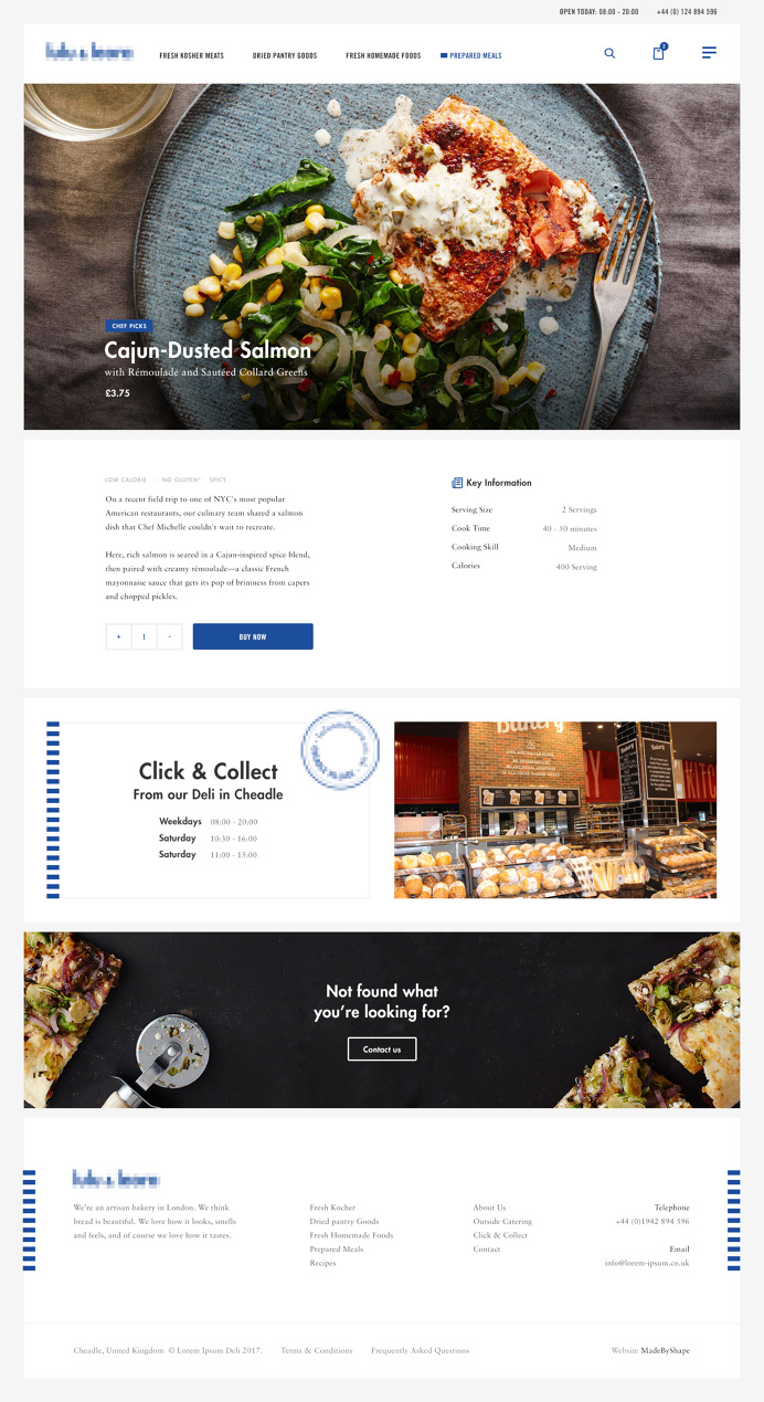 Prepared Meals Recipe