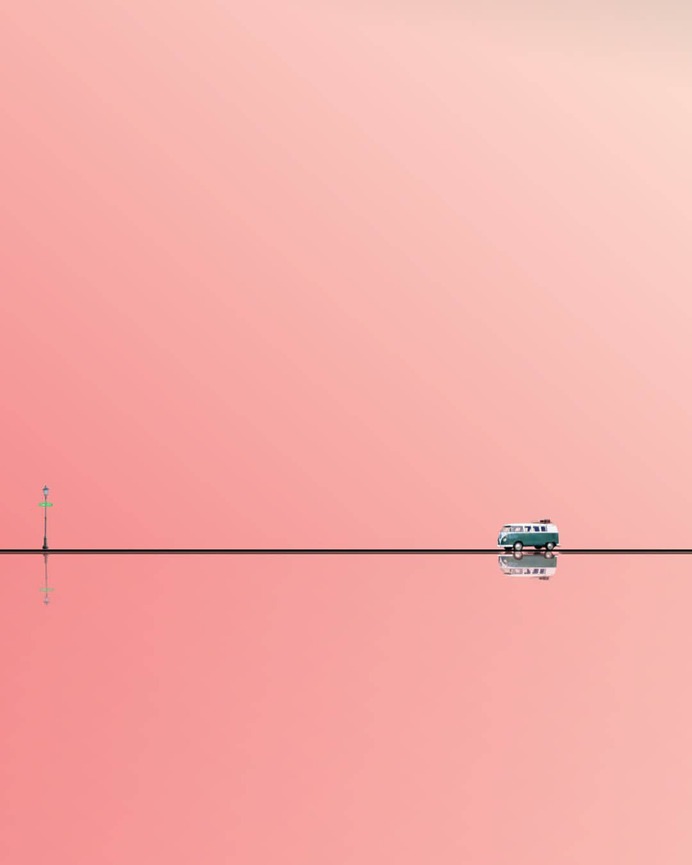 Creative and Colorful Minimalist Photography by Roynaldi Saputra
