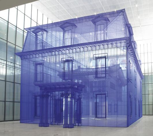 CJWHO ™ (Artist Do Ho Suh's ghostly fabric sculptures...) #sculpture #installation #design #architecture #fabic #art