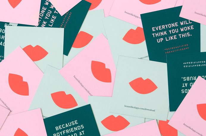 The modern brand identity for beauty app Beautified was designed by Lotta Nieminen. Beautified aims to fill a gap in the beauty market with its service allowing users to book last-minute beauty appointments from a curated group of top salons and spas. See more of the most beautiful designs on Mindsparklemag.com