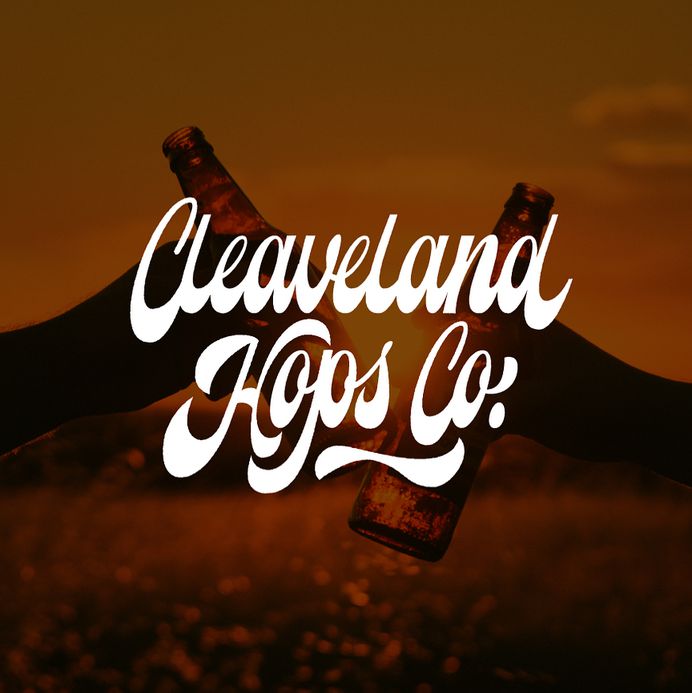 Custom 70's inspired lettering for some beer by Lachlan Philp