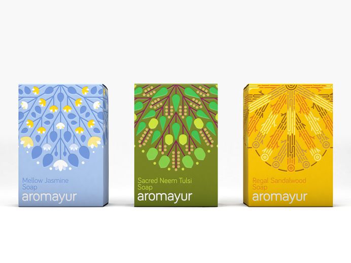 You’re Going to Want One of Each of Aromayur's Ultra-Luxe Soaps — The Dieline | Packaging & Branding Design & Innovation News