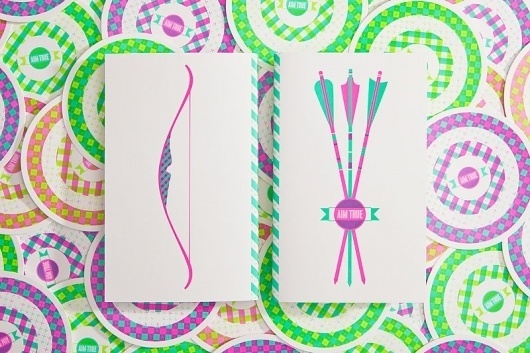 The Hungry Workshop | Aim True #letterpress