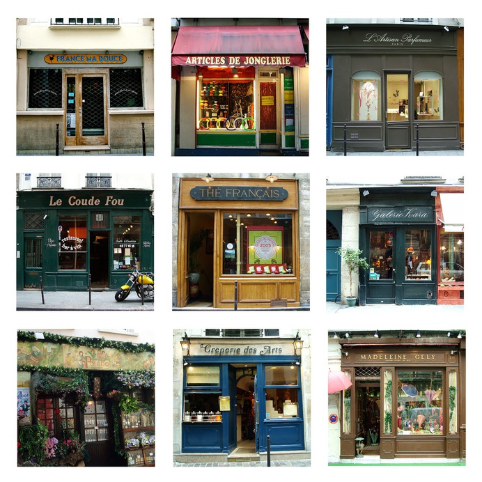 Parisian Storefronts