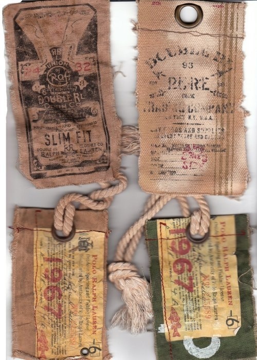 PRLht13 #packaging #print #polo #ralph #tag #lauren #vintage #fashion #typography