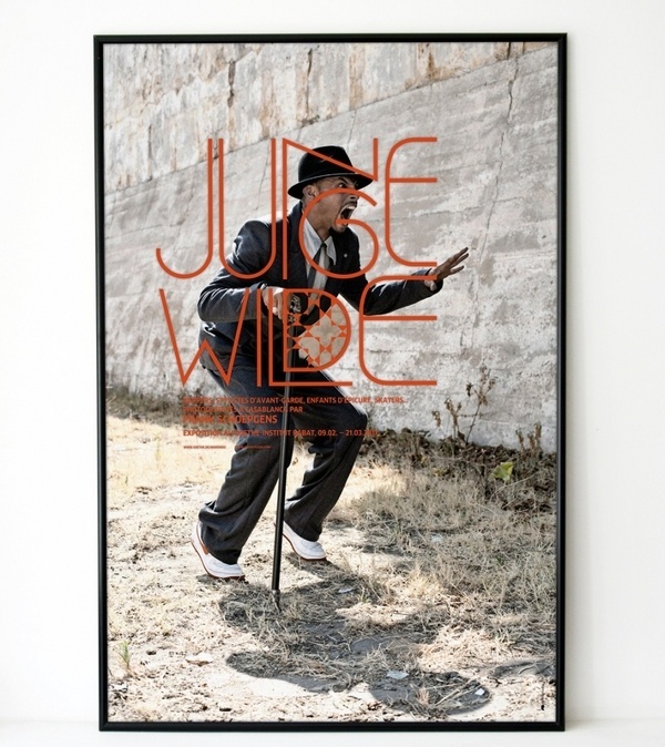 A'ZERO STUDIO / JUNGE WILDE #morocco #affiche #photography #poster #typographie