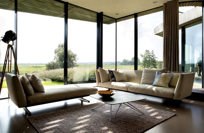 Sustainable Home Designed by UNStudio sustainable solution home 5 #seat #sofa #design #furniture