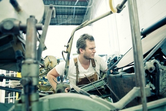 Grain & Gram — The New Gentleman's Journal / Nick Sambrato, Printmaker #craftsmen #photography