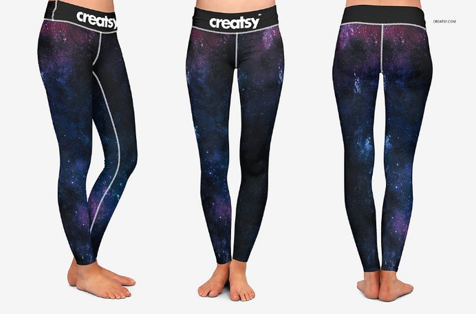 Leggings Mockup PSD Set