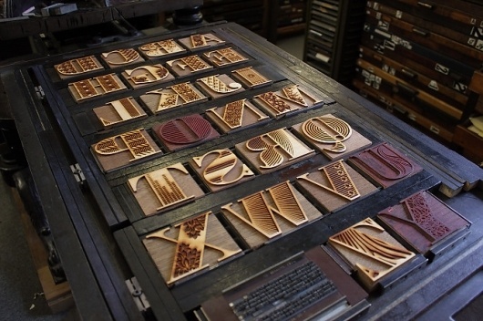 Bodoni - Jonny Holmes #type #cut #bodoni #laser
