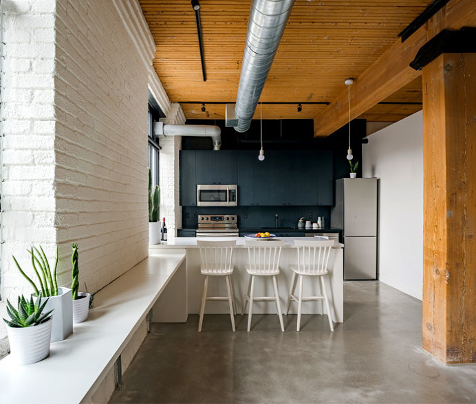 Great Idea to Arrange a Small Loft Apartment - InteriorZine