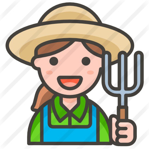 See more icon inspiration related to profession, smileys, farmer, occupation, job, woman, avatar and people on Flaticon.