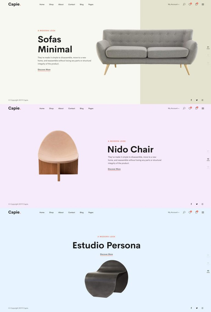 Capie – Minimal Creative Shop