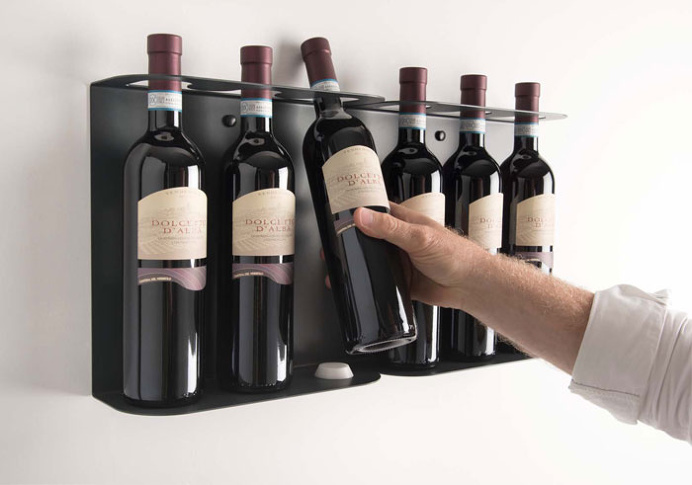 TEEwine Bottle Holder by Mauro Canfori - product design, #design, industrial design, object design