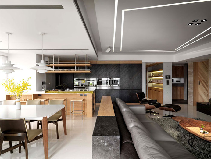 Jade Apartment by Ryan Lai Architects - #decor #interior #home