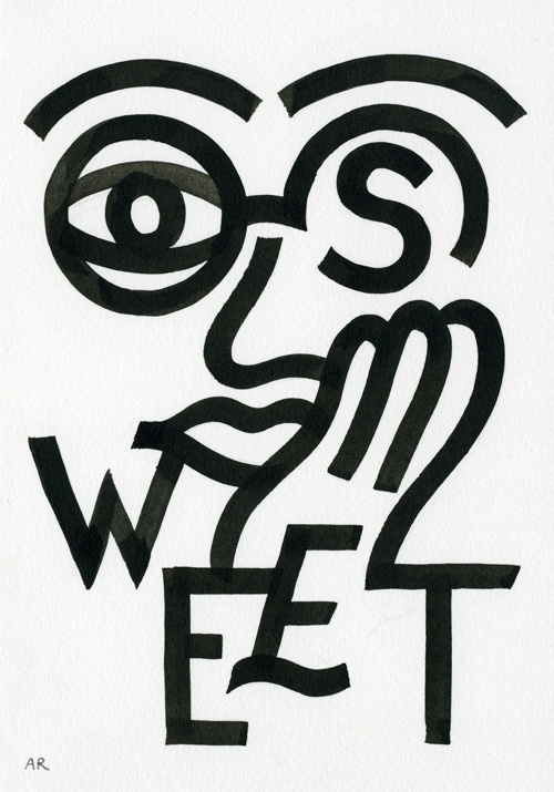 Not the old, not the new, but the necessary but does it float #type #illustration #andy #rementer