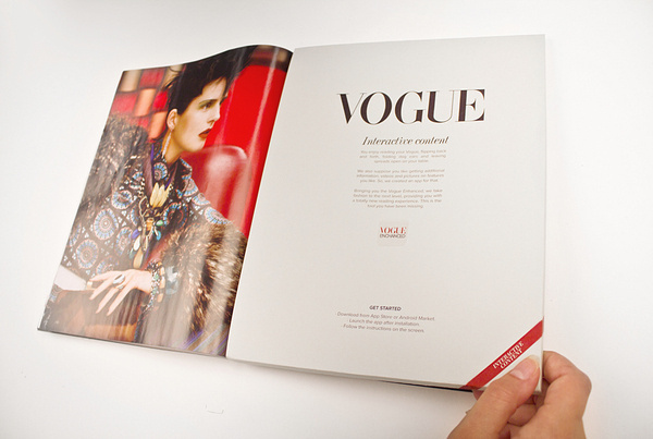 Vogue Enhanced on the Behance Network #mag #print #design #corporate #behance