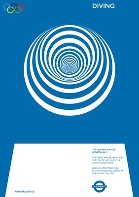 Alan Clarke: Olympic posters proposal (Monoscope) #olympic #alan #clarke #poster