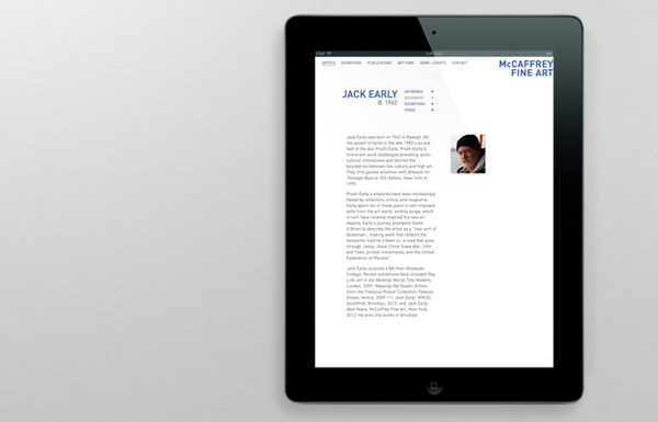MCFA2 #web design #fine art #responsive