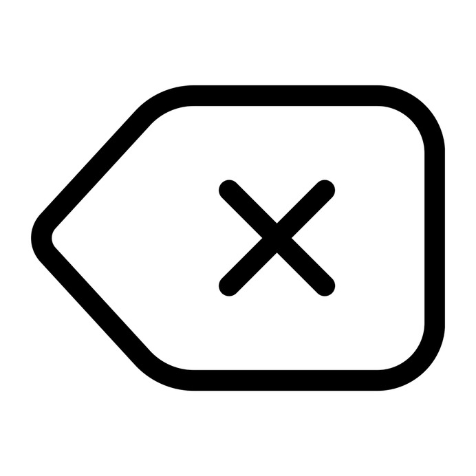 See more icon inspiration related to cancel, tag, delete, label, remove, erase and interface on Flaticon.
