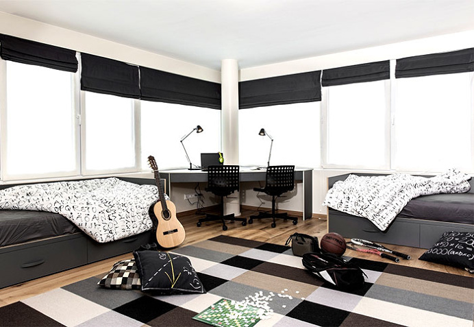 Trendy Urban Apartment by Momi Studio - #decor, #interior, #homedecor, #interiordesign, #kidsroom, #decor, #kidsfurniture