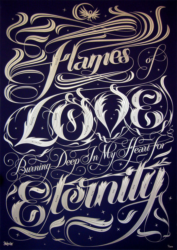 Seb lester #lettering