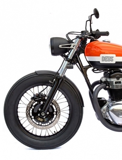 tumblr_lw9yijcNzT1qe90wno1_1280.jpg (JPEG Image, 856 × 1124 pixels) #orange #retro #motorbike #deus