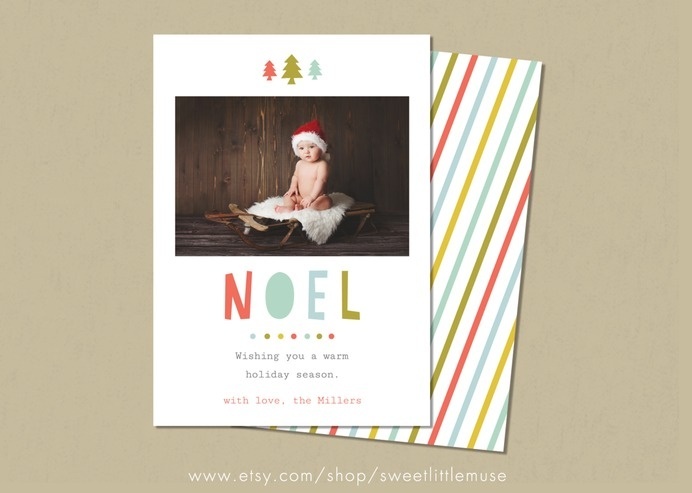 holiday card template #inspiration #creative #design #holiday #cards